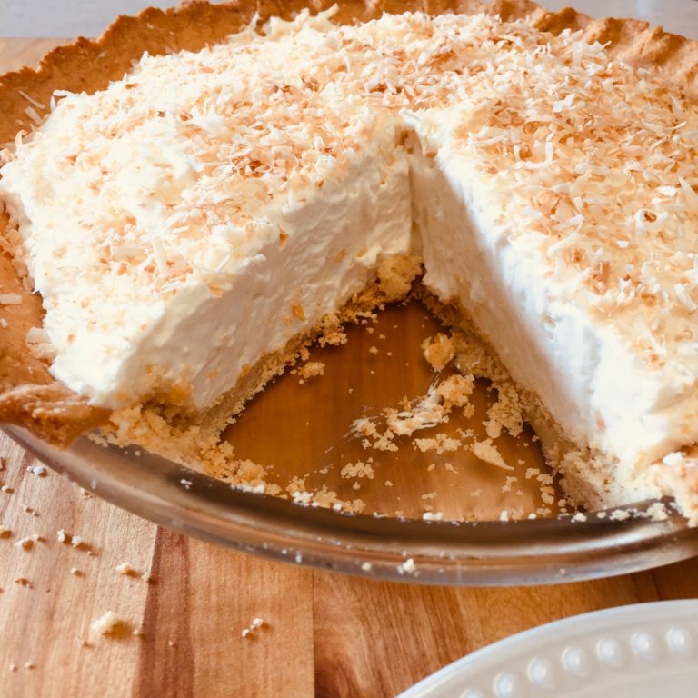 Keto Coconut Pie