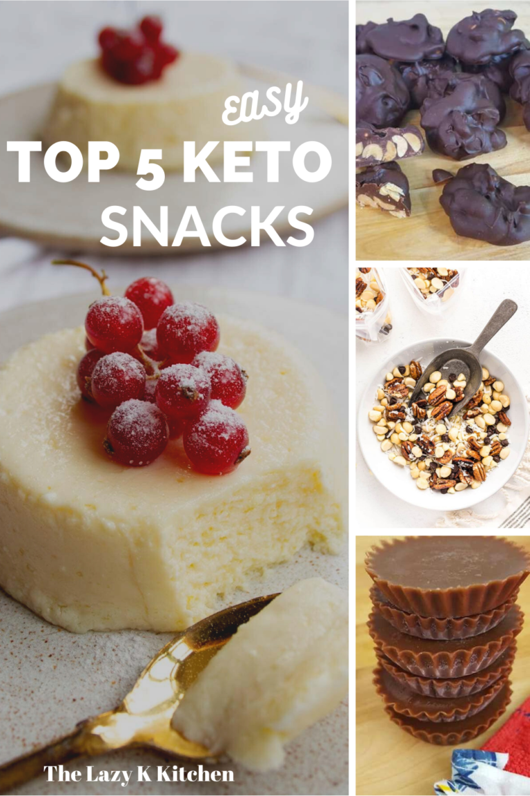 Pinterest pic of keto snacks