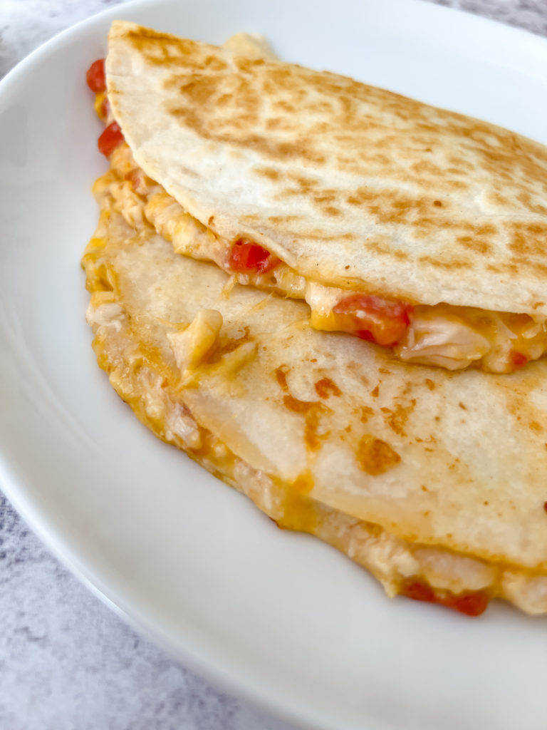 Best Keto Chicken Quesadillas: 3 ingredients