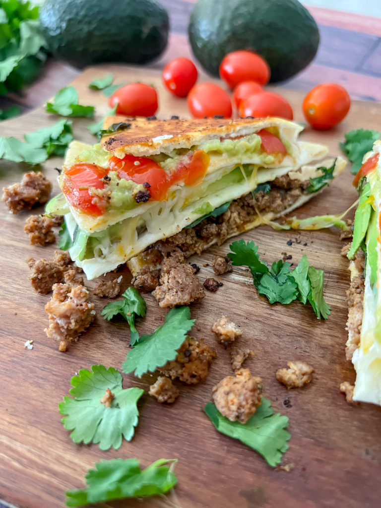 Keto Quesadilla Crunch Wrap