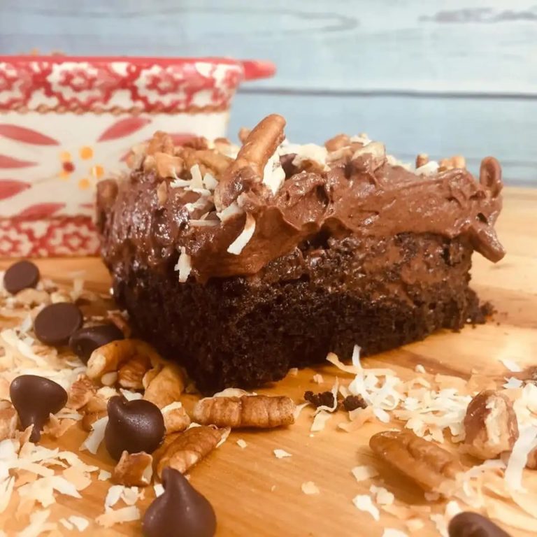Keto Okie Twister Chocolate Cake