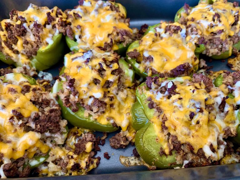 Keto Stuffed Bell Peppers