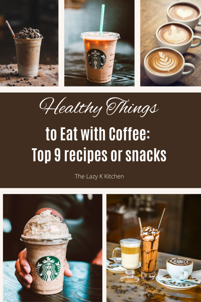 9 Top Recipes of Healthy Things to Eat with Coffee