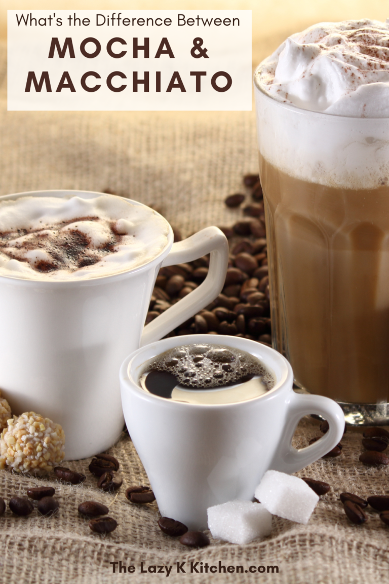 Pinterest pic What's the difference between mocha & macchiato