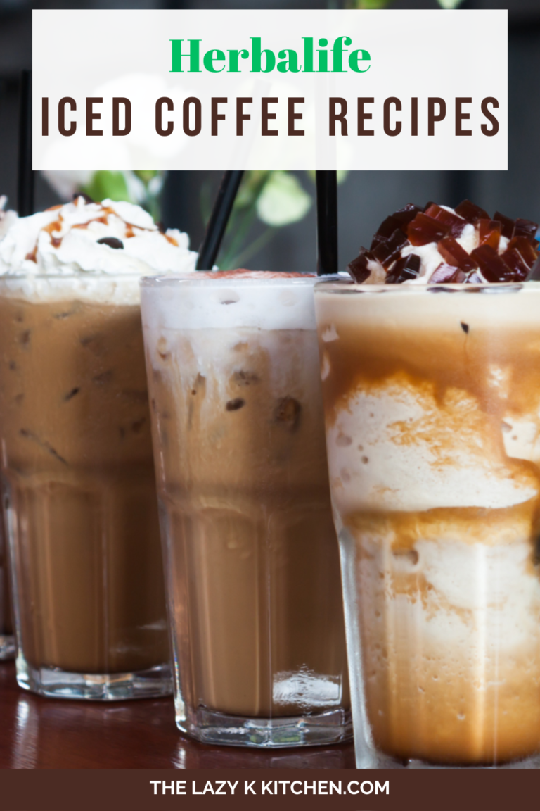 Pinterest pic Herbalife iced coffee recipes