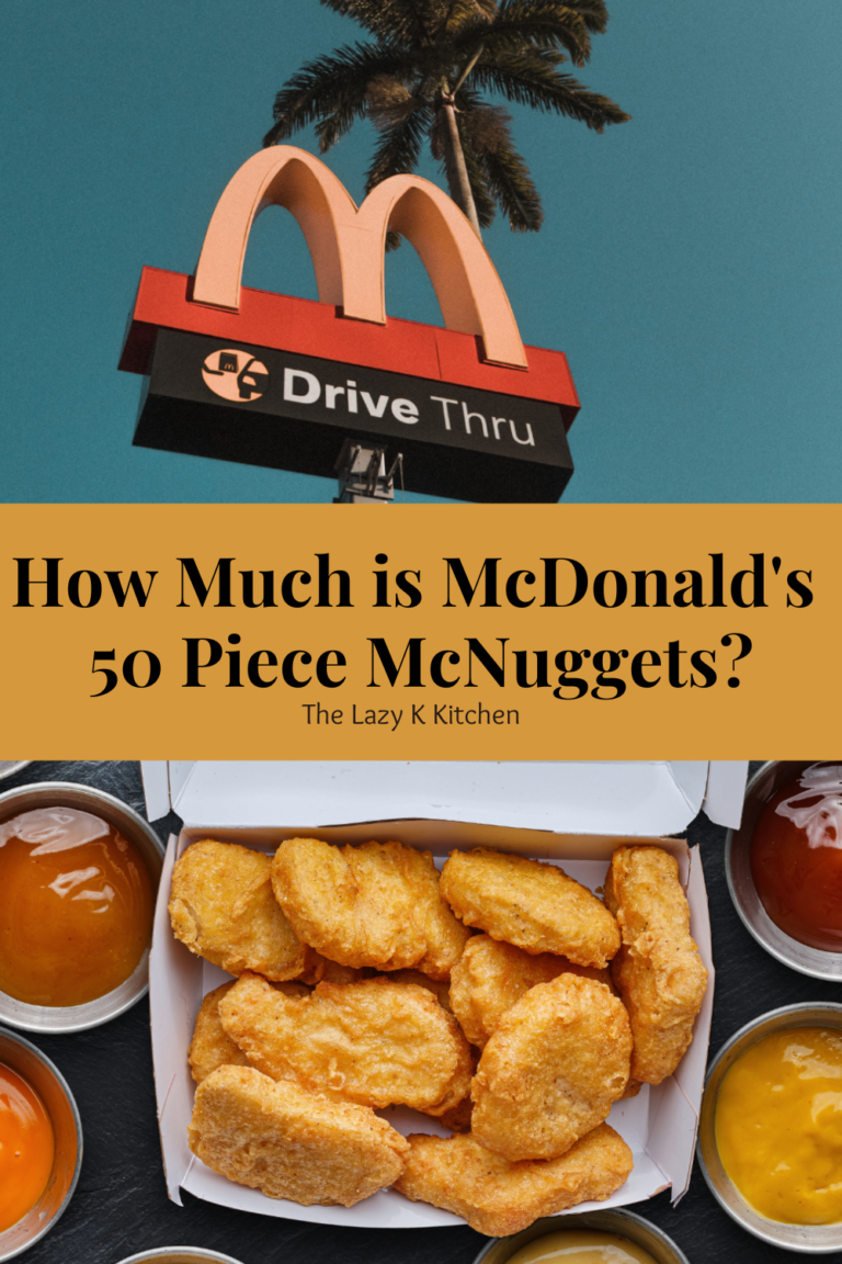 Pinterest pic of Mcdonald's Chicken McNuggets