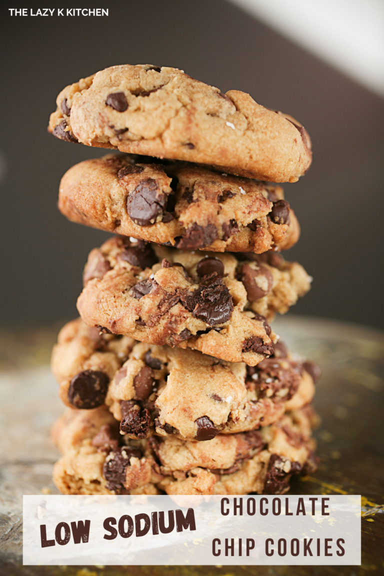 pinterest pic low sodium chocolate chip cookies