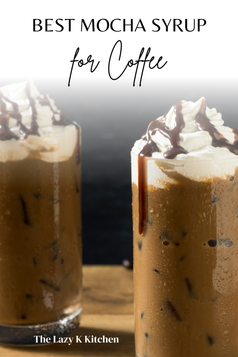 Pinterest pic best mocha syrup for coffee