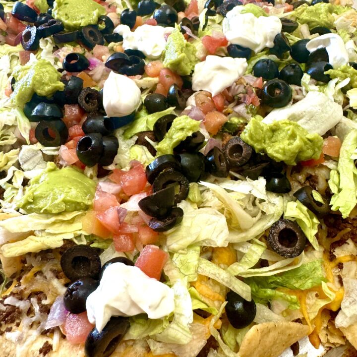 Easy Sheet Pan Ground Beef Nachos