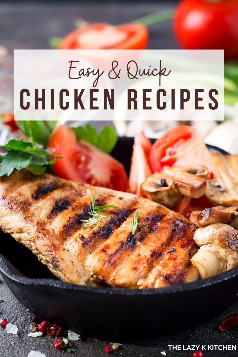 Pinterest pic easy & quick chicken recipes