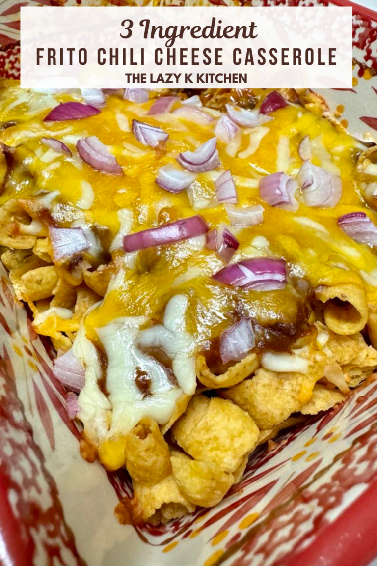 3 Ingredient Frito chili cheese casserole
