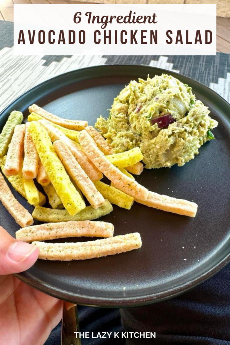 6 Ingredient Avocado Chicken Salad