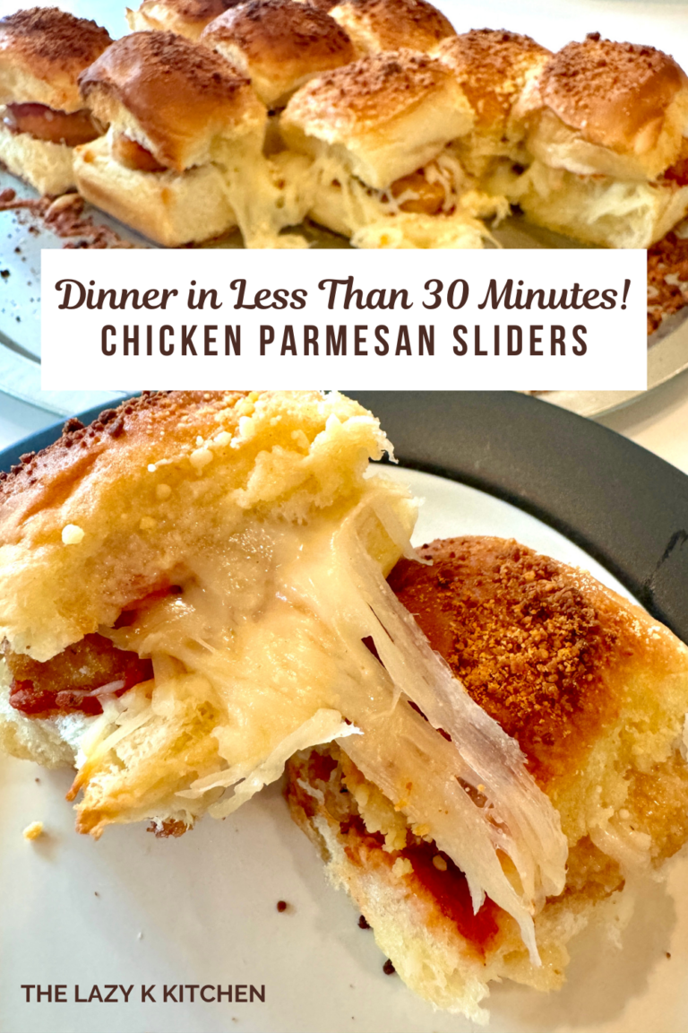 Easy 5 Ingredient Chicken Parmesan Sliders