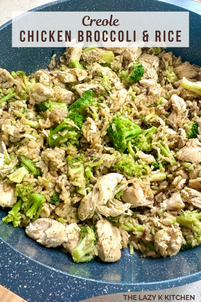 creole chicken broccoli & rice