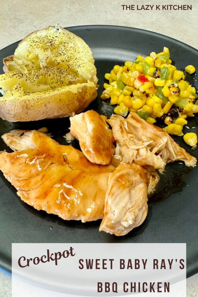 Crockpot Sweet Baby Ray’s BBQ Chicken