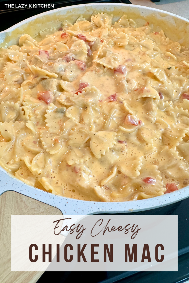 Pinterest pic easy cheesy chicken mac