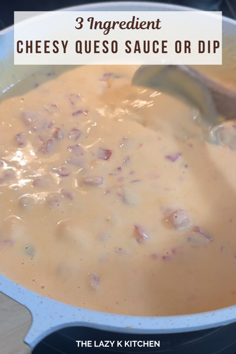 Pinterest Pic 3 ingredient queso sauce