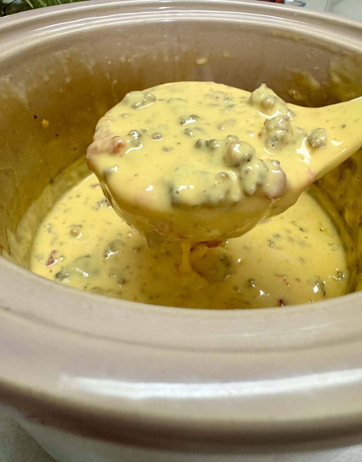 Easy Crockpot Cheese Dip With 3 Ingredients The Lazy K Kitchen