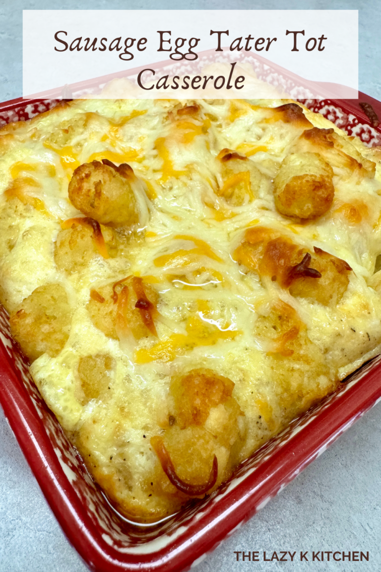 Sausage Egg Tater Tot Casserole