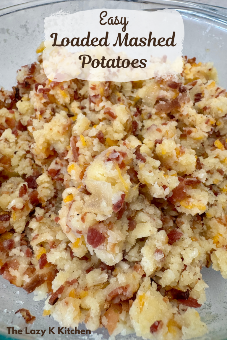 Easy Loaded Mashed Potatoes