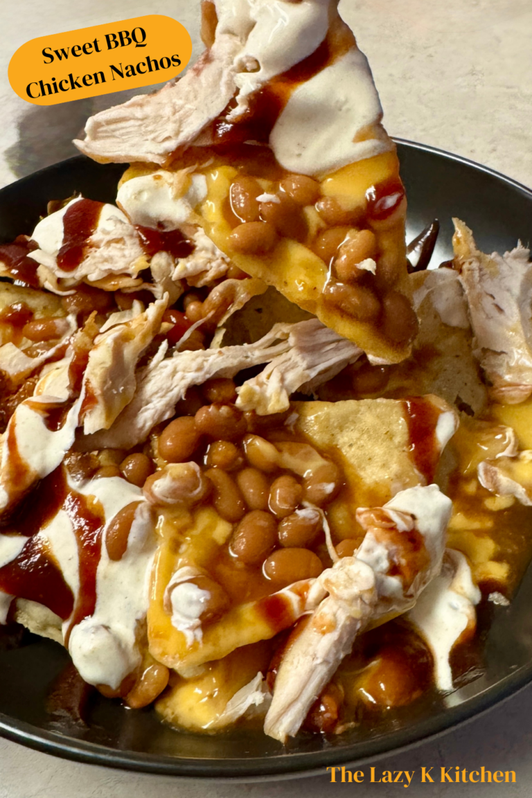Sweet BBQ Chicken Nachos