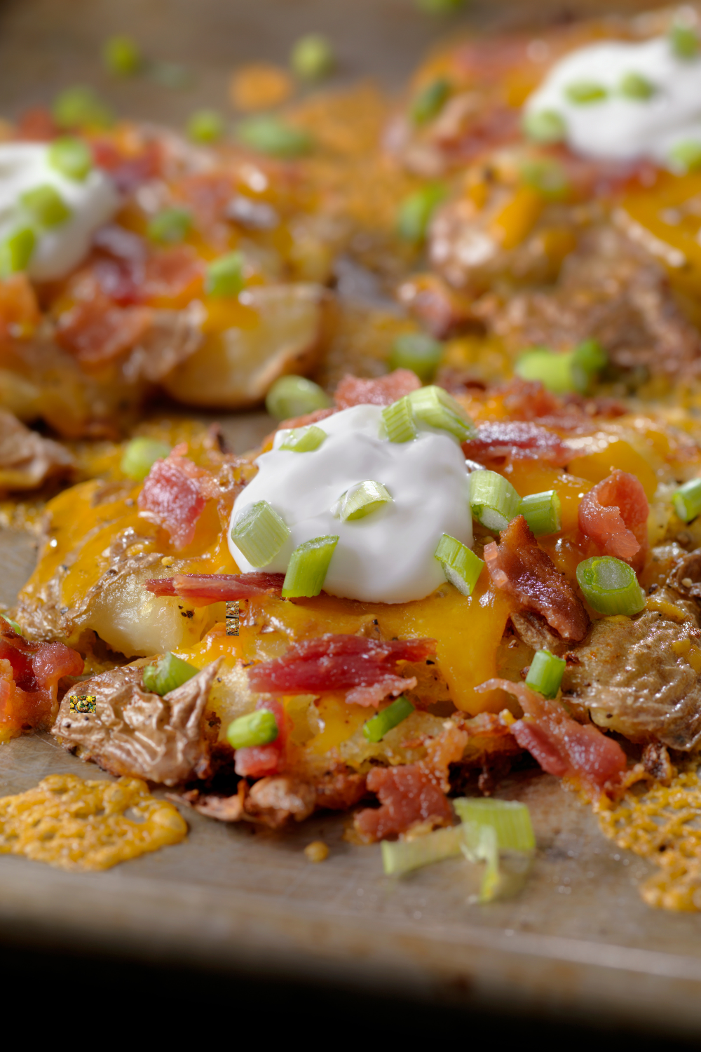 3 Ingredient Smashed Potatoes - The Lazy K Kitchen