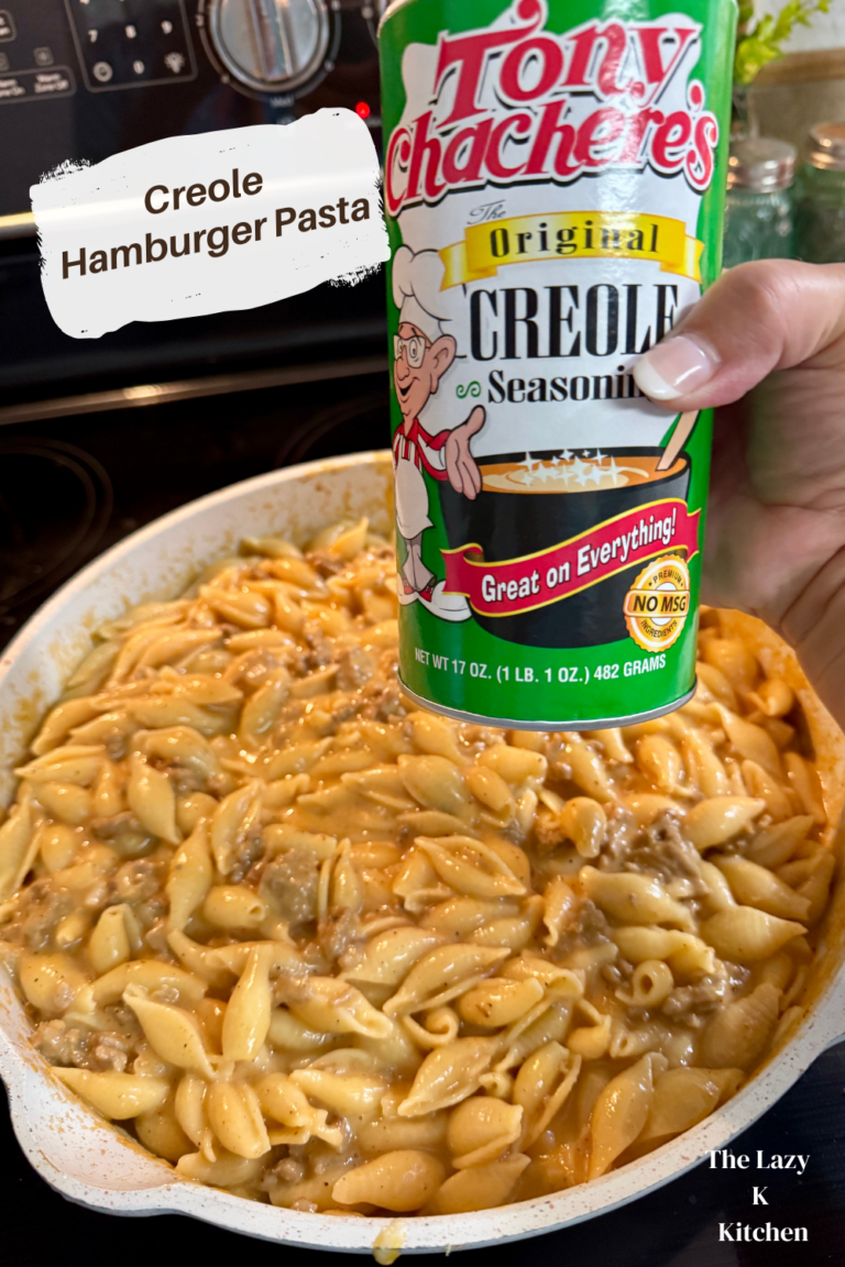 Creole Hamburger Pasta