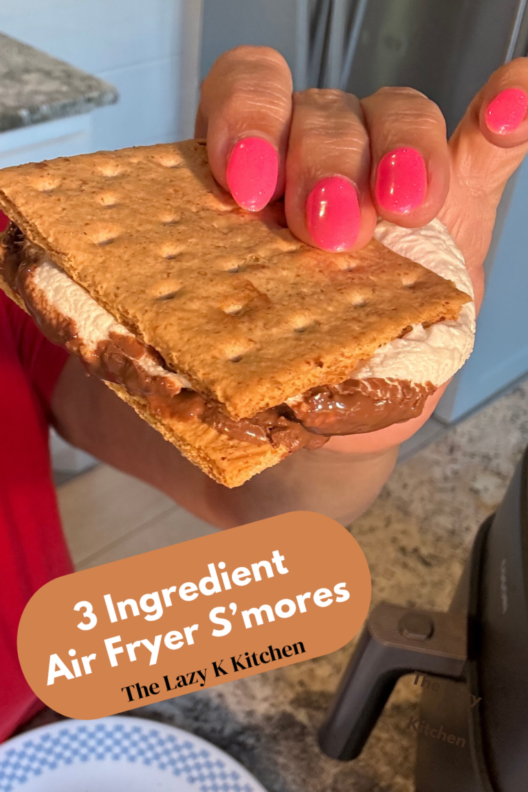 3 Ingredient Air Fryer S’mores