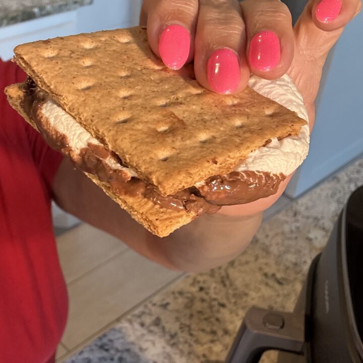 3 Ingredient Air Fryer S'mores
