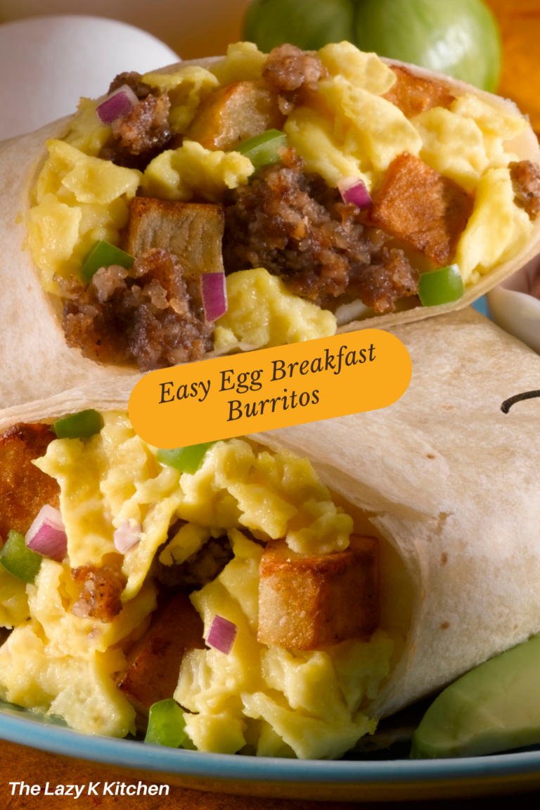 Easy Egg Breakfast Burritos