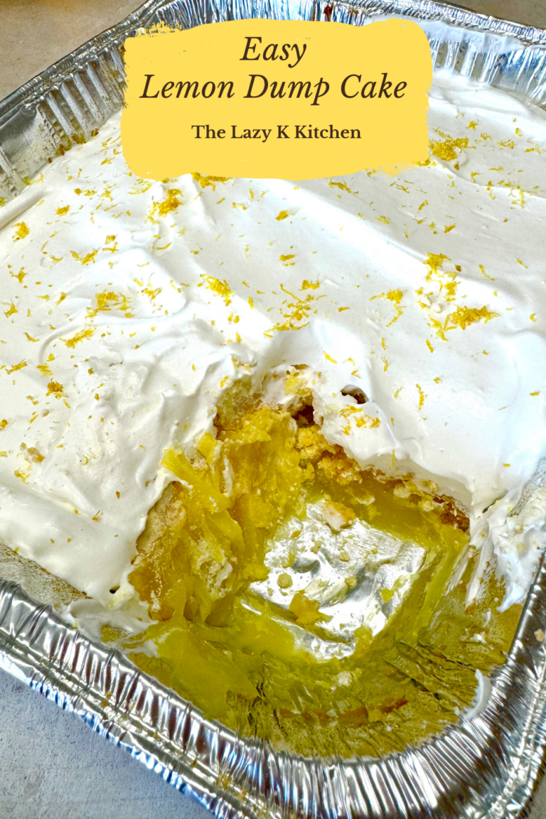 Easy Lemon Dump Cake