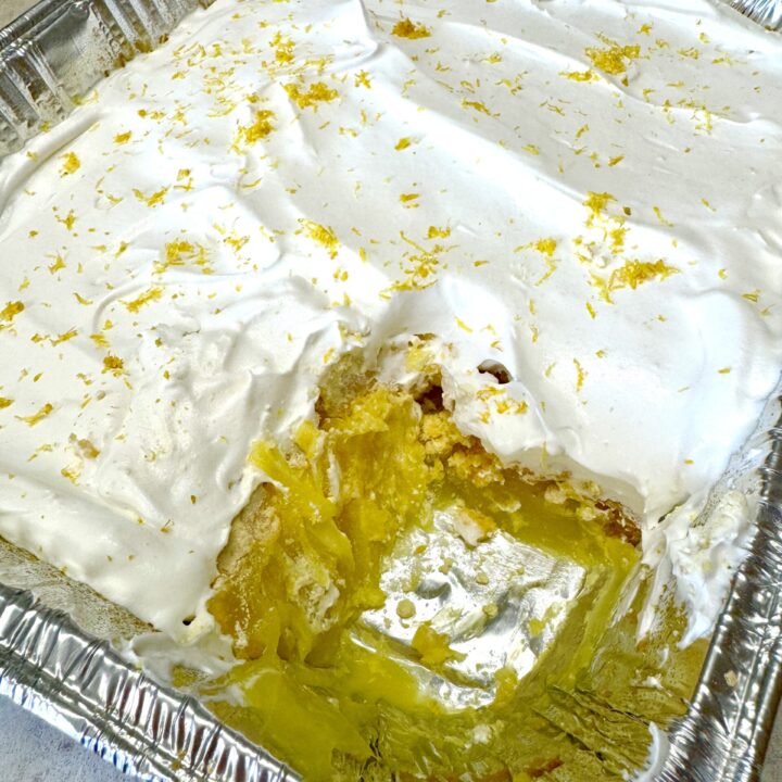 Easy Lemon Dump Cake