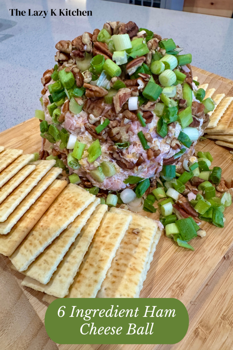 6 Ingredient Ham Cheese Ball