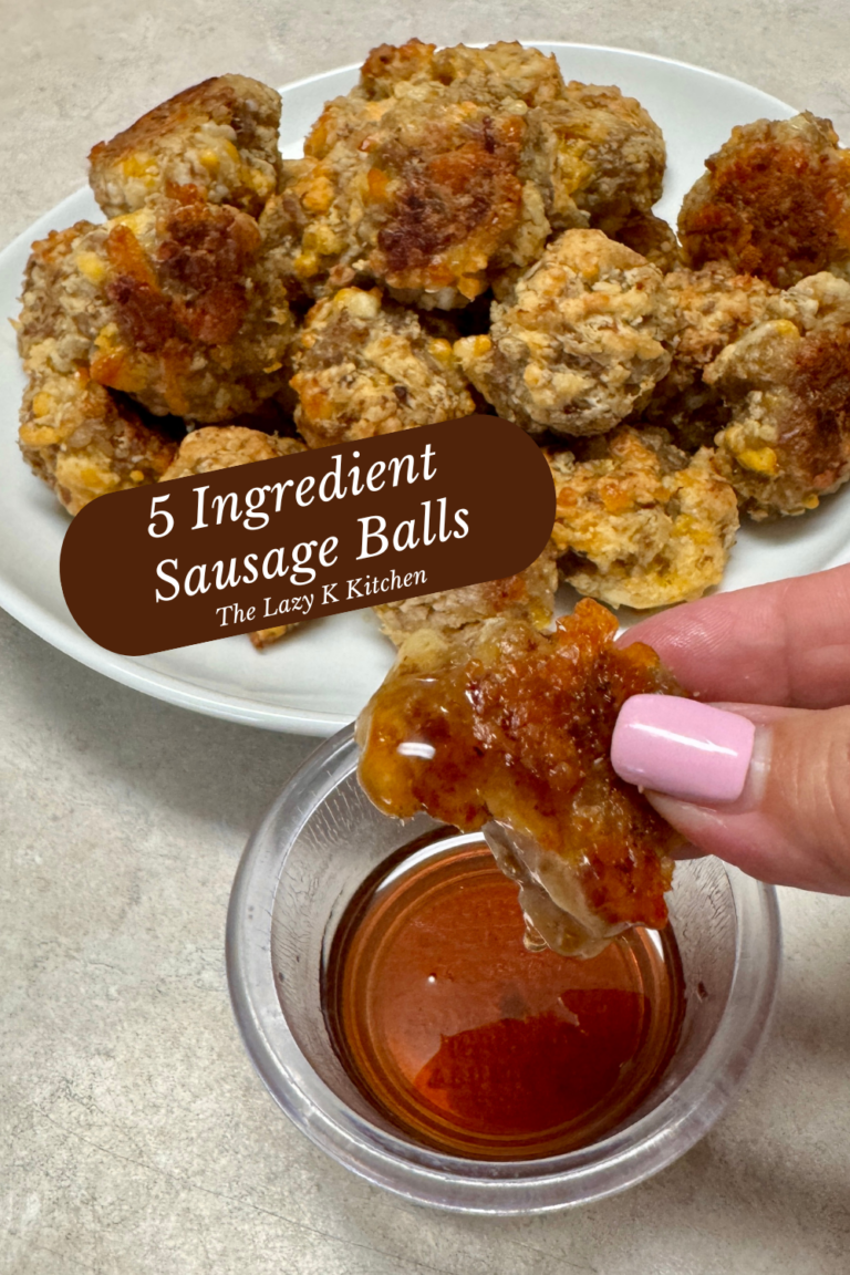 5 Ingredient Sausage Balls