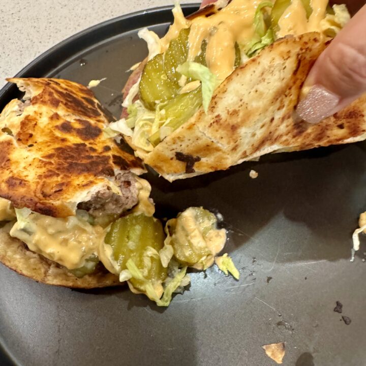 6 Ingredient Big Mac Smash Burgers