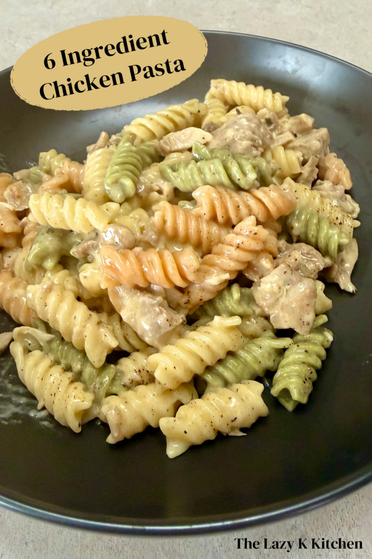 6 Ingredient Chicken Pasta