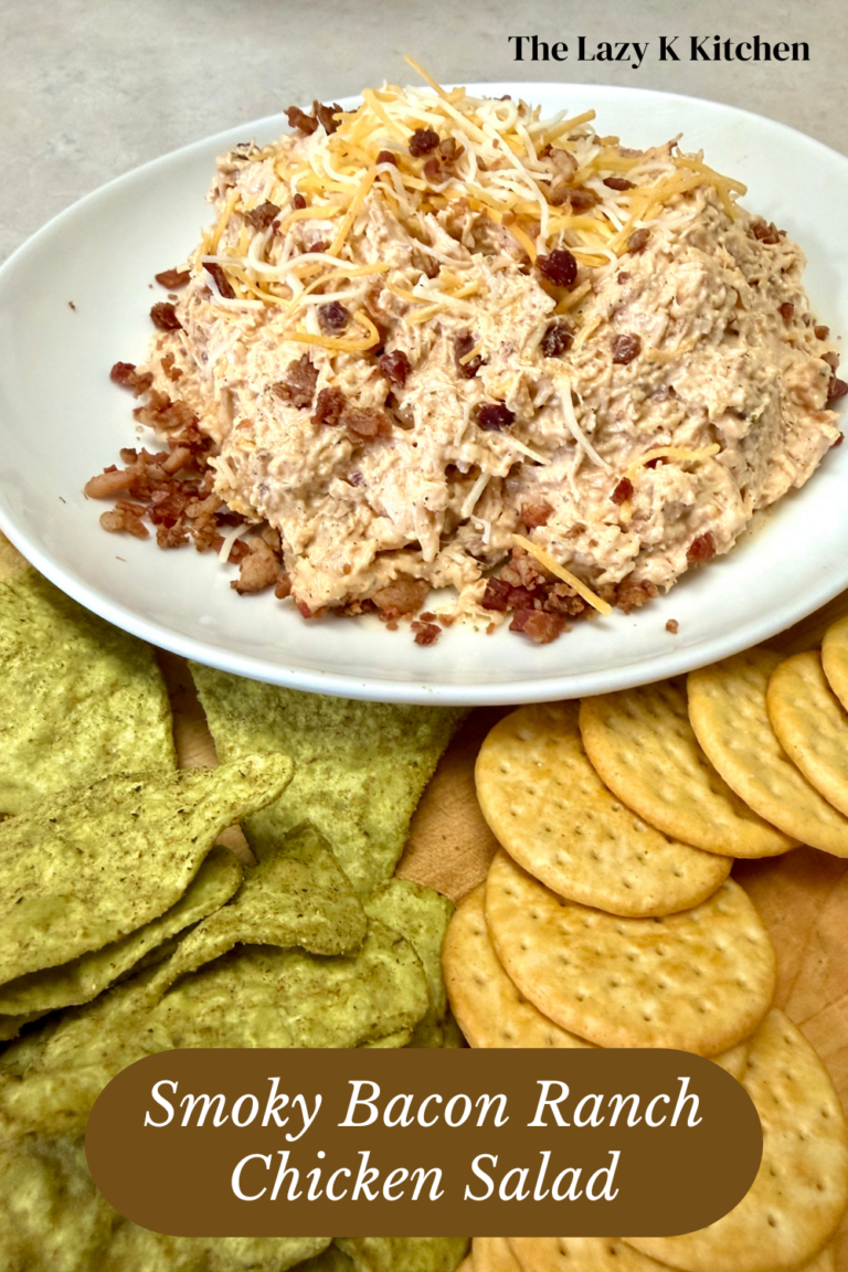 Smoky Bacon Ranch Chicken Salad