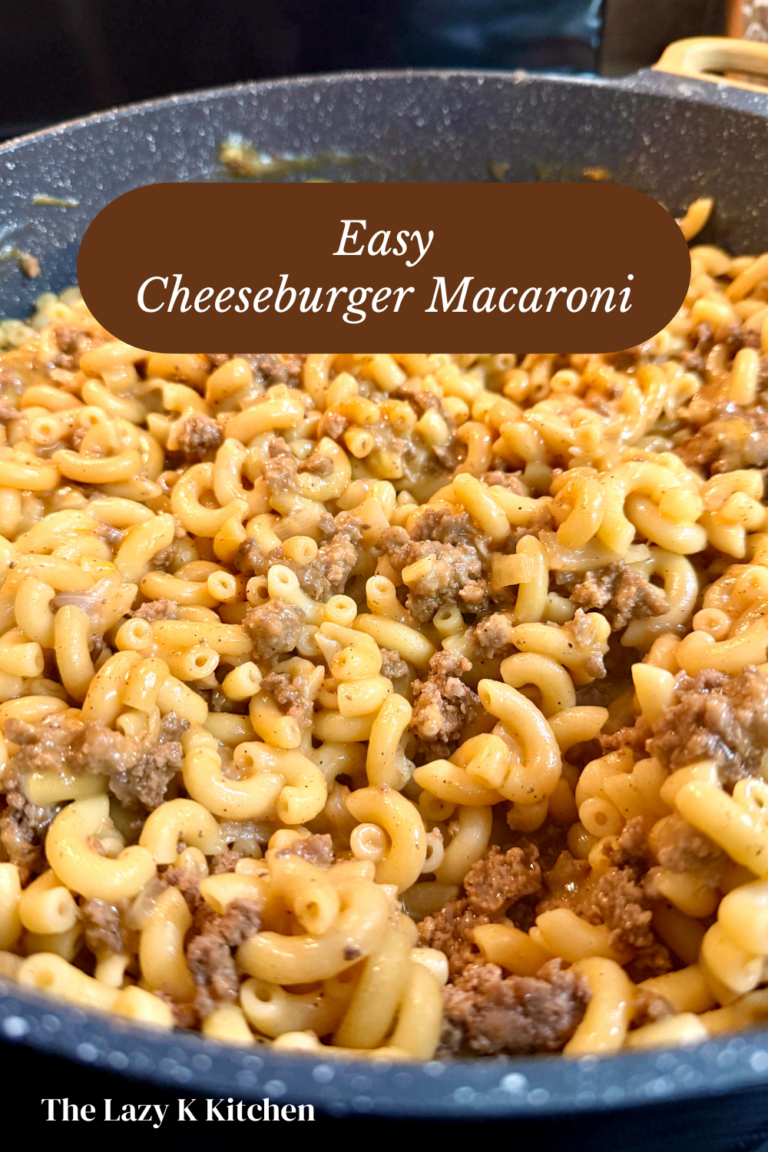 Easy Cheeseburger Macaroni