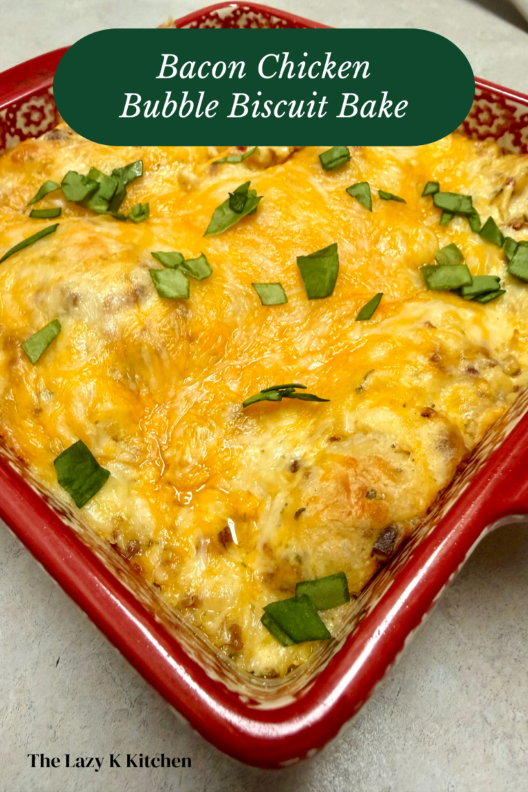Bacon Chicken Bubble Biscuit Bake