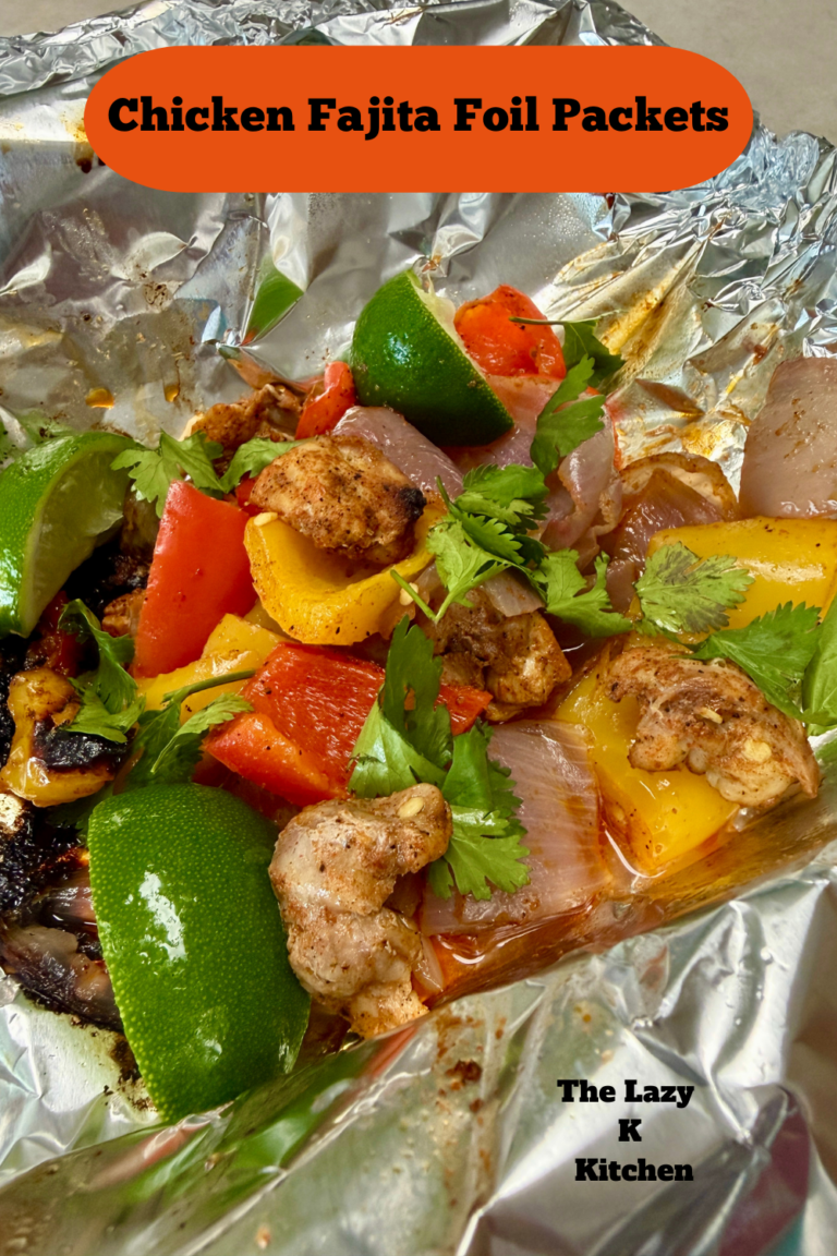 Chicken Fajita Foil Packets