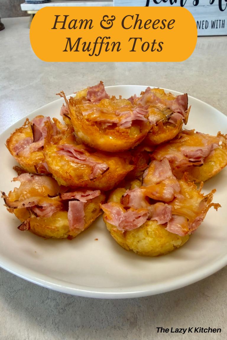 Ham and Cheese Muffin Tots