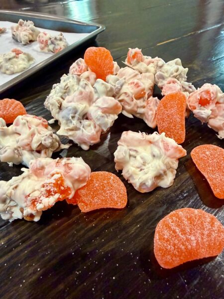 candied orange clusters